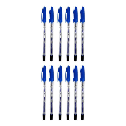 Caja 12 Boligrafos 1.0mm Azul A-INK - Mae