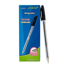 12 Boligrafos 1.0mm Negro ARTLINE - Mae