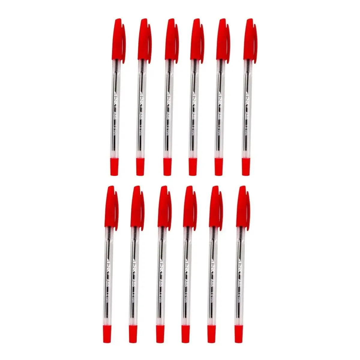 12 Bolígrafos 1.0mm Rojo A-INK - Mae