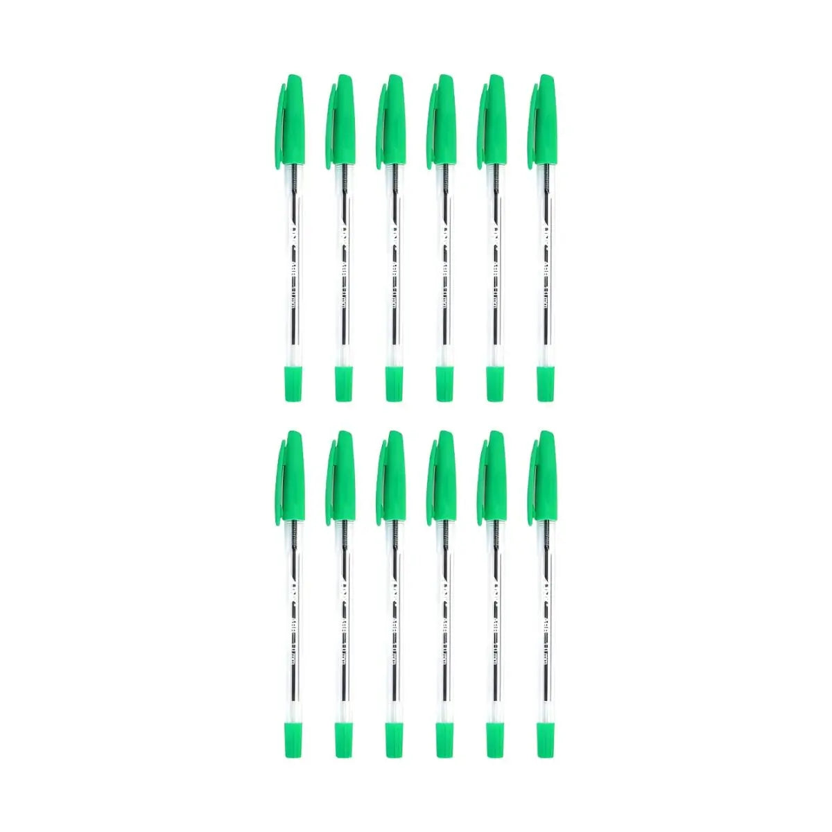 12 Bolígrafos 1.0mm Verde A-INK - Mae