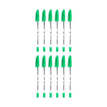 12 Bolígrafos 1.0mm Verde A-INK - Mae