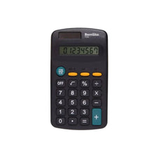 Calculadora Básica De Bolsillo Portátil Oficina 8 Dígitos Barrilito - Barrilito - vista lateral