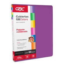 CUBIERTA CARTA GBCOLOR MIXTO C/60 - ACCO - detalle