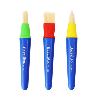 JUEGO DE 3 PINCELES PARA NIÑOS - ACCO