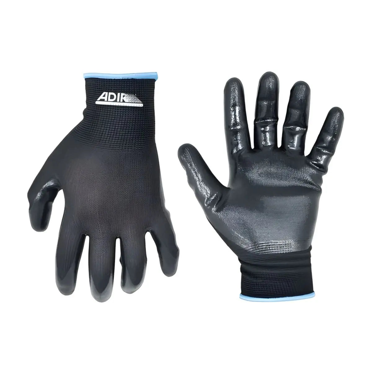 Guantes Textiles Recubiertos De Nitrilo Grande Adir - Adir - vista lateral