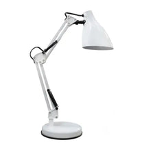 Lampara De Escritorio 2 En 1 Base E27 40 W Blanco Adir - Adir - vista lateral