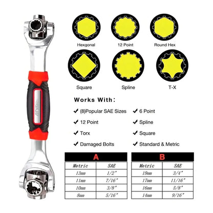 Llave Universal 48 En 1 Adir - Adir - empaque