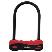 Candado Bicicleta Adir Rigida Tipo U Color Rojo - Adir - detalle