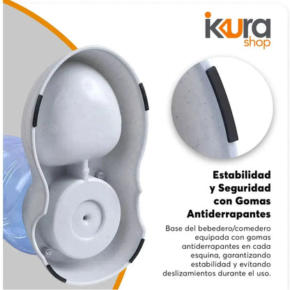 Bebedero Mascotas Adir 3.8 Litros Plastico - Adir - detalle