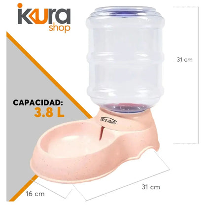 Bebedero Mascotas Adir 3.8 Litros Plastico - Adir - vista lateral