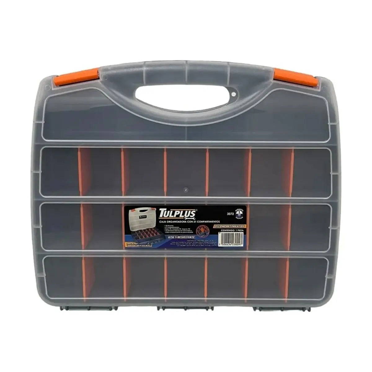 Caja Organizadora Con 21 Compartimientos Adir - Tulplus - vista trasera