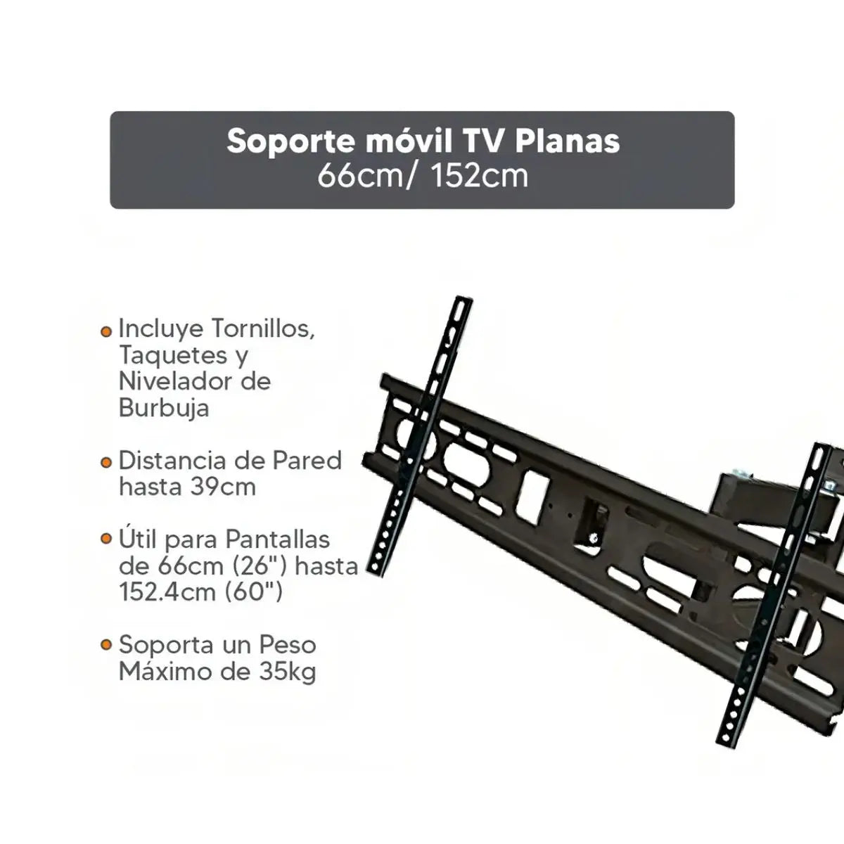 Soporte Television Adir Planas Lcd Led 26 a 60 Pulgadas - Adir - detalle