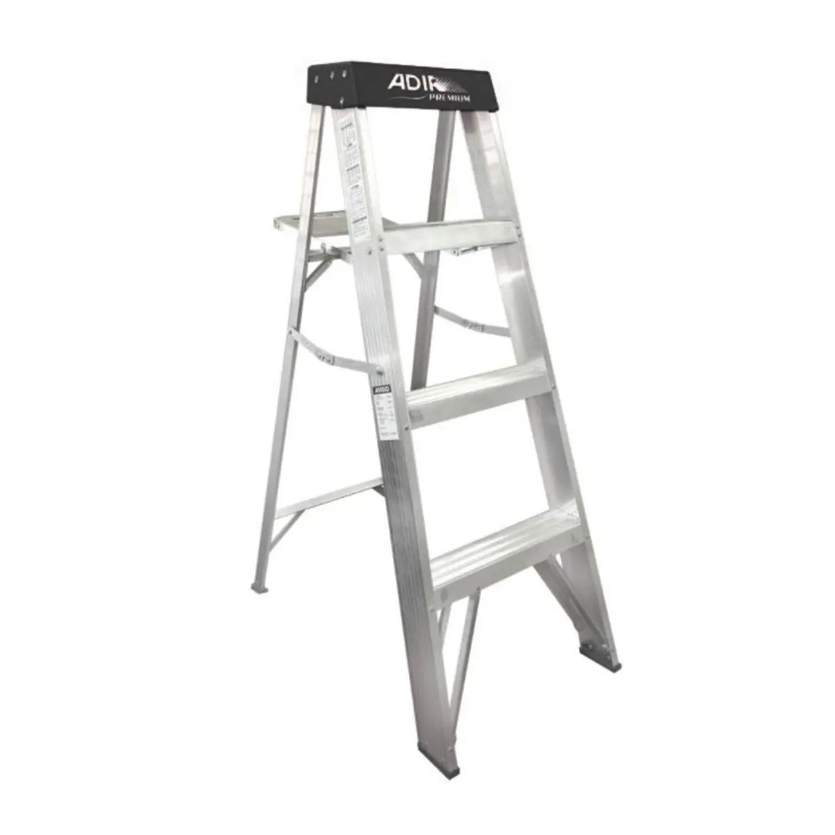 Escalera Tijera De Aluminio Tipo III 3 Peldaños Tulplus Adir - Adir