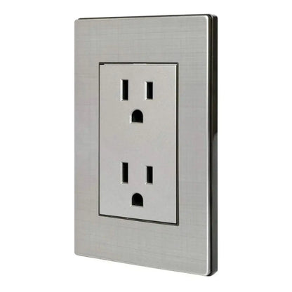 Placa Acero Inoxidable  2 Cont Adir - Adir