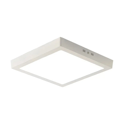 Luminaria LED Cuadrada de Sobreponer Adir 18W – Luz Cálida - Adir