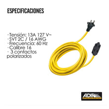 Extension Ref 2 Conductores 25 m Calibre 16 Adir - Adir - detalle