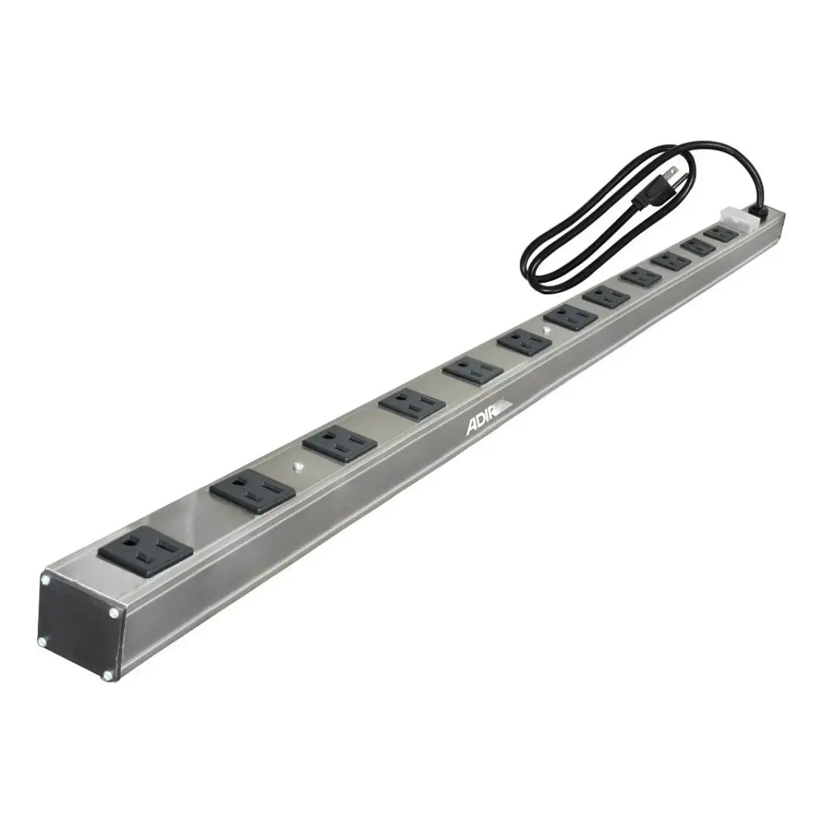 Barra Multicontacto Adir Aluminio 12 Contactos - Adir