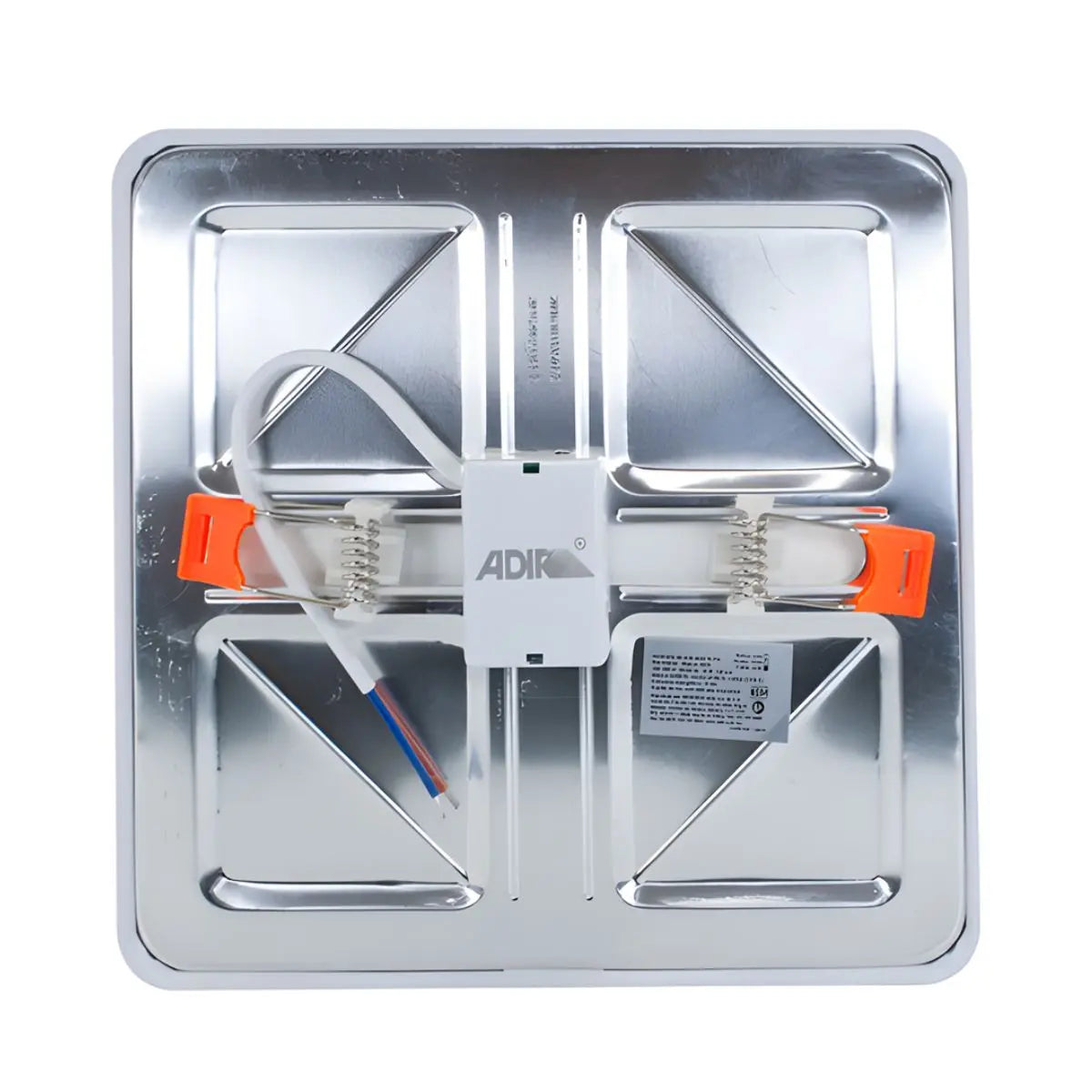 Empotrado Cuadrado Con Base Ajustable 18W Luz Calida Adir - Adir - empaque