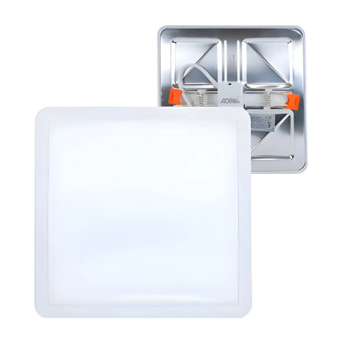 Empotrado Cuadrado Con Base Ajustable 18W Luz Calida Adir - Adir - detalle