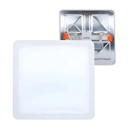 Empotrado Cuadrado Con Base Ajustable 18W Luz Calida Adir - Adir - detalle