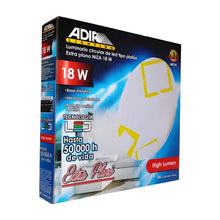 Plafon Extra Plano Niza 18W Adir - Adir - detalle