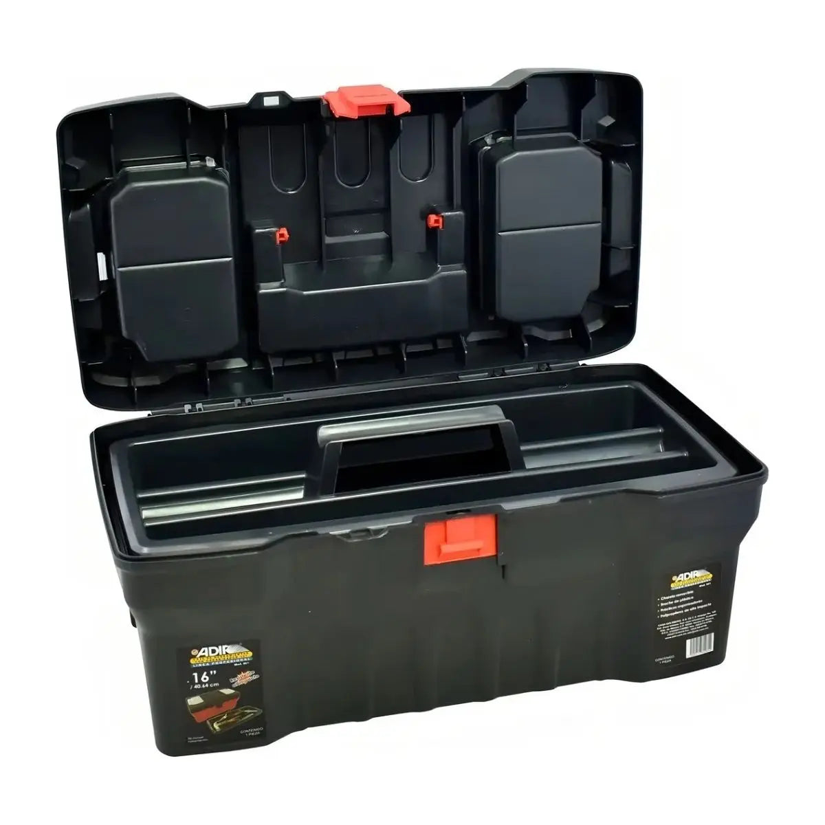 Caja De Herramientas Con Organizador 16" Adir - Adir