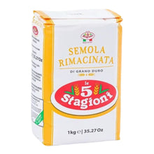 1kg Semolina de Trigo Grano Duro Le 5 Stagioni - Le 5 Stagioni - vista lateral