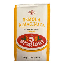 1kg Semolina de Trigo Grano Duro Le 5 Stagioni - Le 5 Stagioni - accesorios