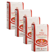 4Kg Harina de Trigo 00 Pizza Napolitana - Le 5 stagioni - vista lateral