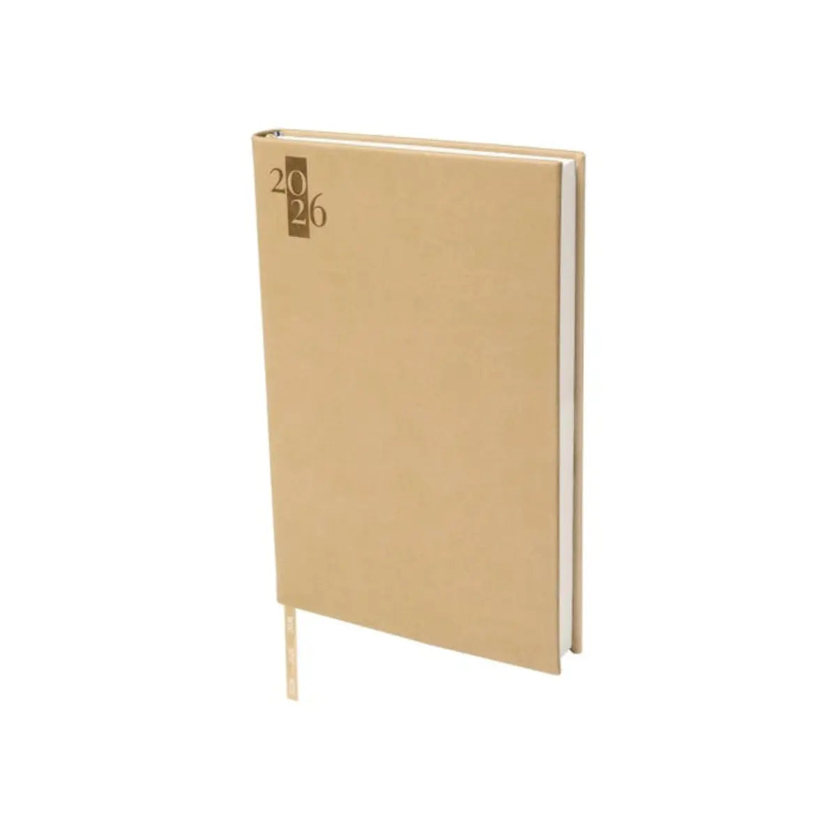 AGENDA DIARIA CLÁSICA 2026 BEIGE - Promopción