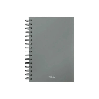 AGENDA DIARIA LETTE 2026 GRIS - Promoopcion