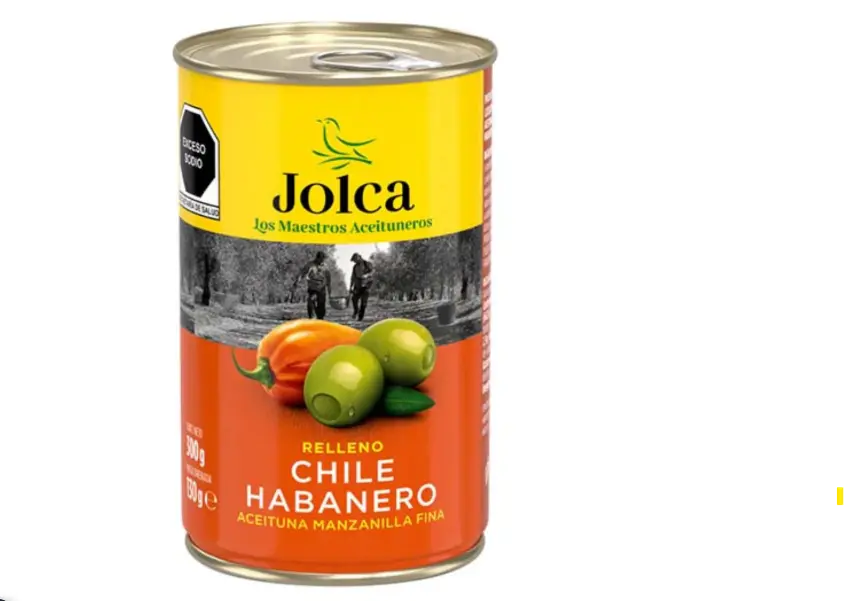 Aceituna Relleno de Chile Habanero 300g - Cesarfer