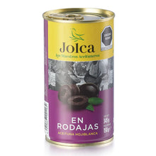 Aceituna Negra en Rodajas 345g - Cesarfer - empaque