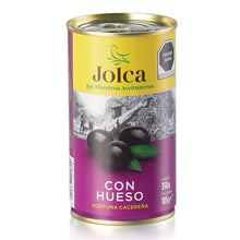 Aceituna Negra con Hueso 350g - Cesarfer - detalle