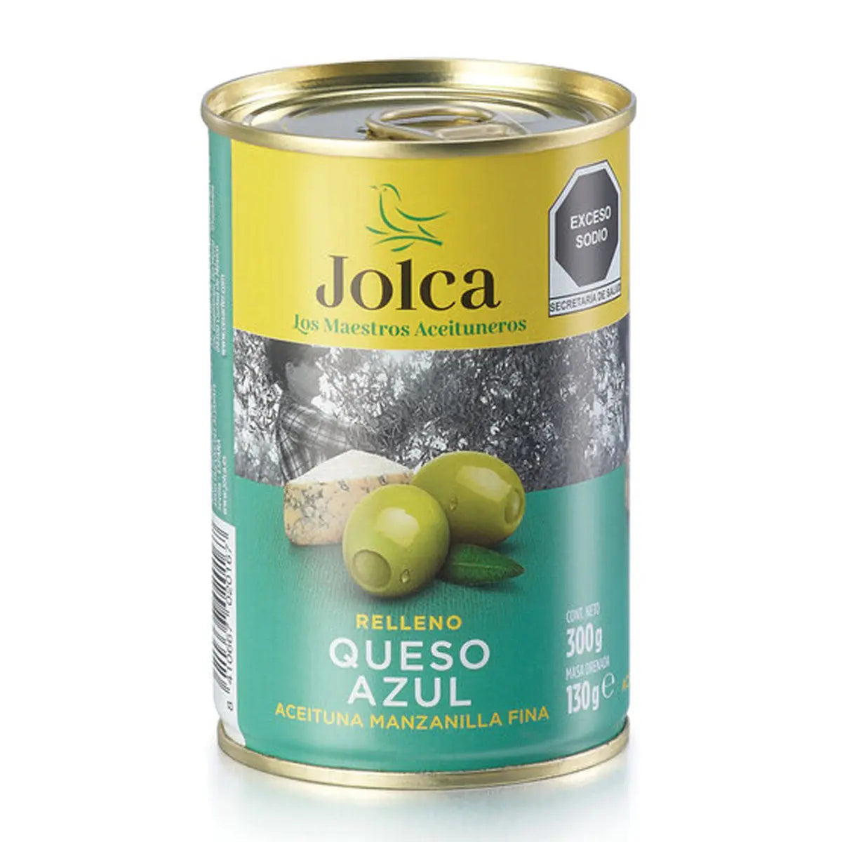 Aceituna Rellena de Queso Azul 300g - Cesarfer - detalle