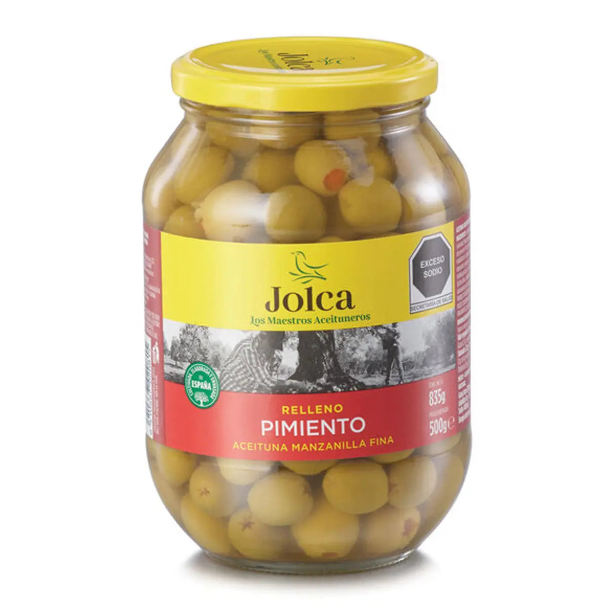 Aceituna Rellena de Pimiento 835g - Cesarfer