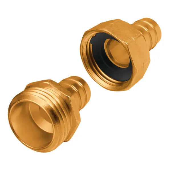 Conexion HEMBRA y MACHO de laton de 1/2" Aksi - Aksi