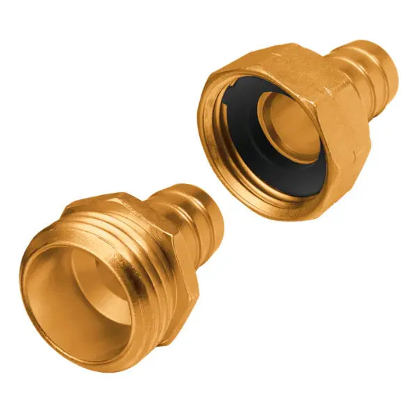 Conexion HEMBRA y MACHO de laton de 5/8" Aksi - Aksi