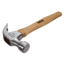 Martillo mango madera uña curva 16 Oz. Aksi - Aksi