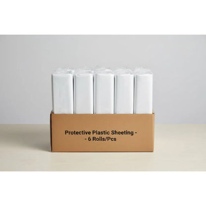 6pz Protector plastico para pintar 10m² uso rudo Aksi - Aksi