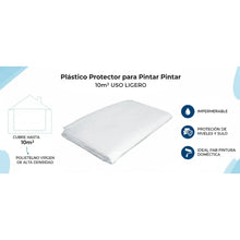 6pz Protector plastico para pintar 10m² uso rudo Aksi - Aksi - vista lateral
