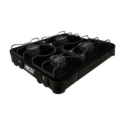 Estufa de mesa AKSI 4 quemadores negro - Aksi