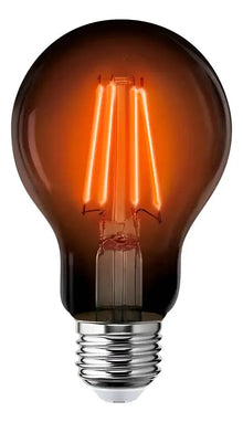 Foco filamento A19 AKSI 6W, Rojo - Aksi - detalle