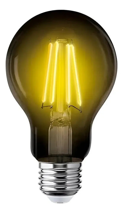 6 pz Foco filamento A19 AKSI 6W, Amarillo - Aksi