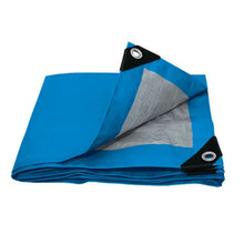 Lona de polietileno AKSI color azul 5m x 6m (90 g/m2) - Aksi