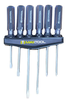 Juego de desarmadores mango transparente 6 piezas Maxtool - Aksi