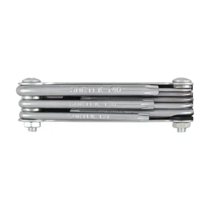 Juego Llaves Torx Surtek Navaja Estuche Metálico - Lock - detalle