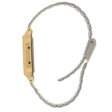Reloj Casio Vintage Unisex Aq-230ga-9bvt Color de la correa Dorado Color del bisel Dorado Color del fondo Dorado - Casio - vista lateral