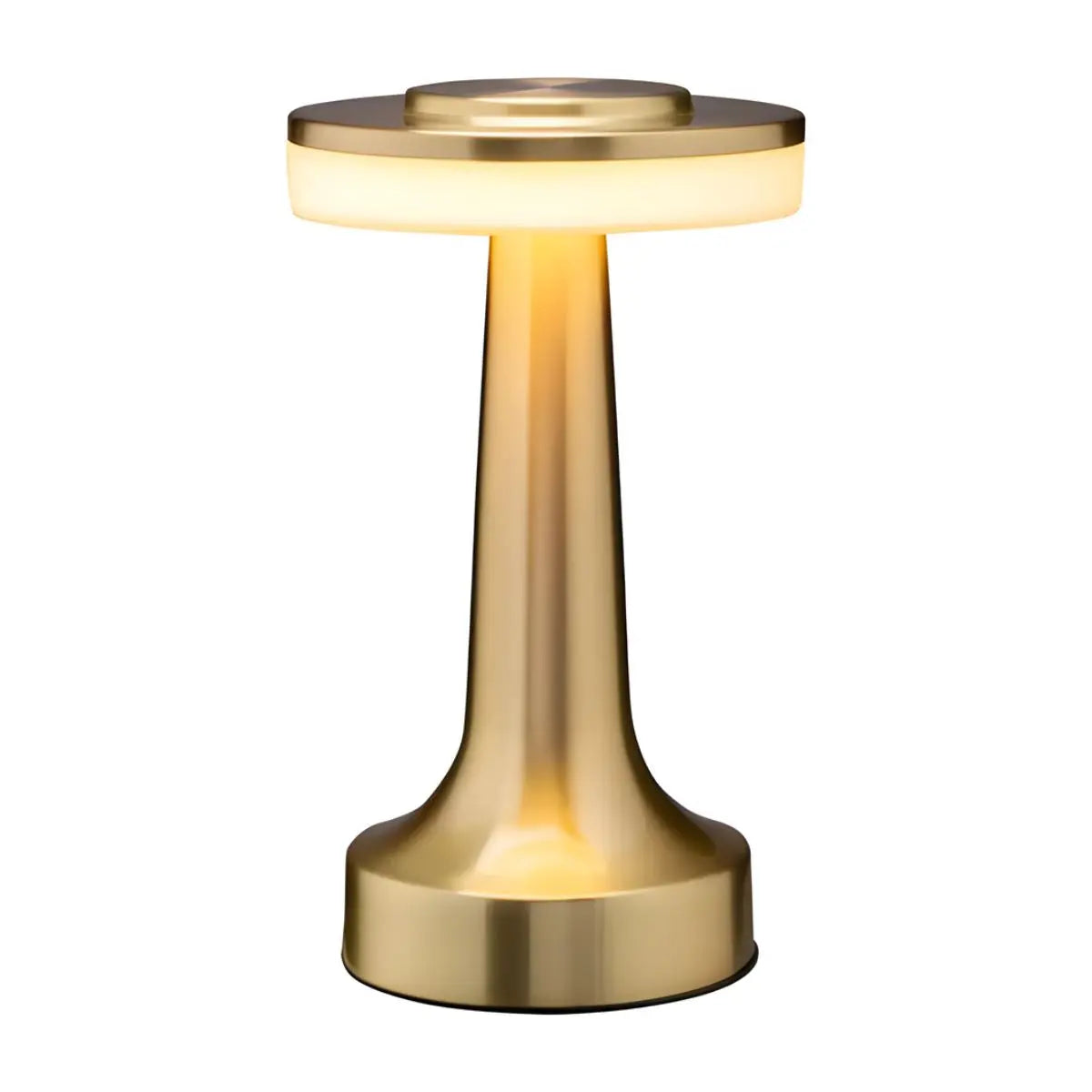 Lampara De Mesa LED 3 Temperaturas Color Dorado Adir - Adir