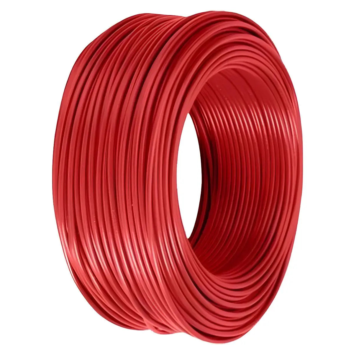 Rollo de Cable Rohs Thw-Ls/Thhw-Ls 8 Rojo 100m Argos - Argos